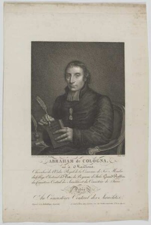 Bildnis des Abraham de Cologna