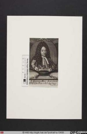 Bildnis Gottlob Friedrich Jenichen