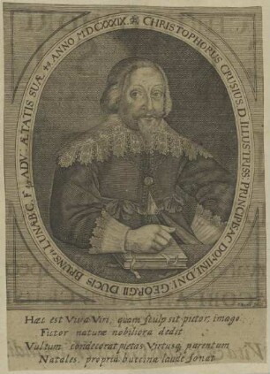 Bildnis des Christophorus Crusius