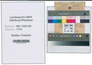 Entnazifizierung Friedrich Stobbe , geb. 28.10.1896 (Architekt)