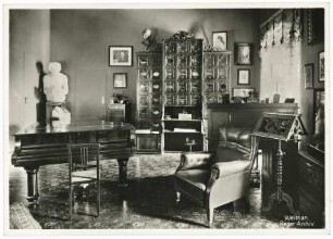Fotografie des Max-Reger Archivs in Weimar