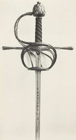 Rapier: Gefäß und Klingenansatz