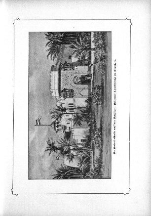 Die Kolonialhalle auf der Deutschen Kolonial-Ausstellung zu Treptow