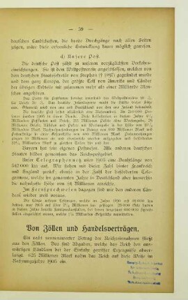 Von Zöllen und Handelsverträgen