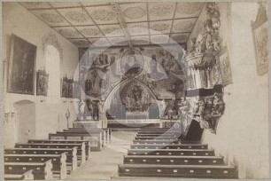 Schiff der katholischen Kirche Leutmannsdorf