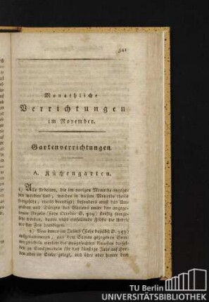 A. Küchengarten.