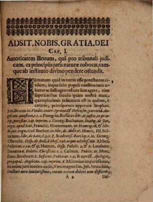 Dissertatio. Juridica De Extrema. Provocatione Ad Constantiss. Atq. Innocentissimvm Tribvnal Jesv. Christi In Cavsis. Civilibvs. Atq. Criminalibvs Von der Fürladung vor Gottes Gericht in Bürger- und Peinlichen Sachen