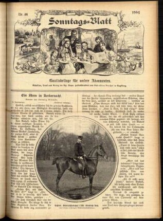 Ausgabe vom Sonntag, den 18. November 1906.