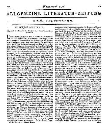 1792: Allgemeine Literatur-Zeitung