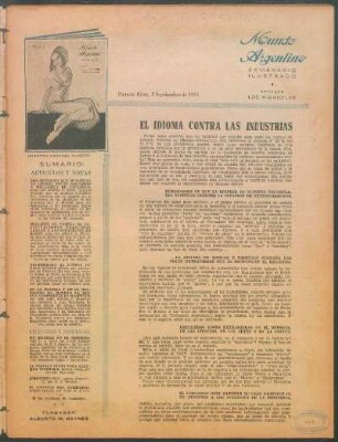 El idioma contra las industrias