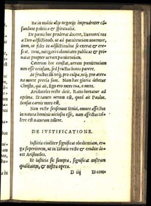 De Ivstificatione.
