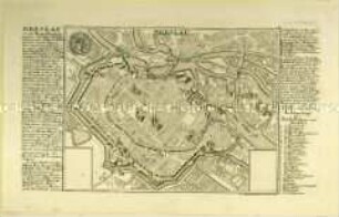 Breslau - Lageplan (aus Bodenehr, Force d'Europe)
