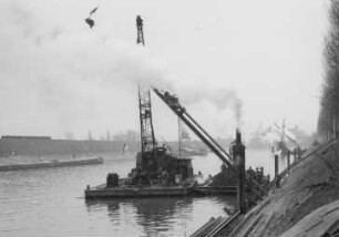 Unterer Vorhafen Feudenheim, Böschungssicherung