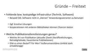 Regionalbibliotheken als Akteure der Open-Access-Transformation – Ergebnisse einer Umfrage