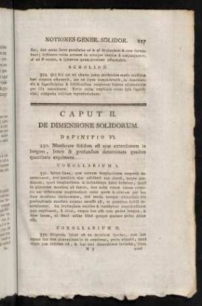 117-139, Caput II.