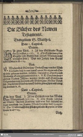 Die Bücher des Newen Testaments