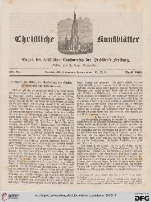 Nr. 16 (April 1863)