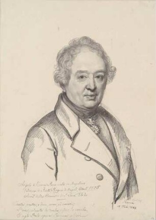 Bildnis Ricci, Angelo Maria (1776-1850), Schriftsteller