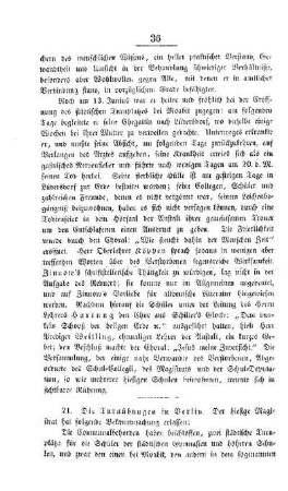 Die Turnübungen in Berlin