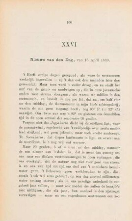 XXVI. Nieuws van den dag, van 15 April 1889