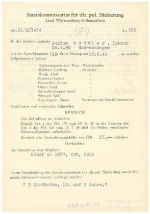 Göttler, Julius