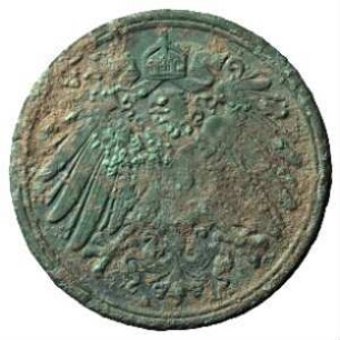 Fundmünze, Pfennig, 1900