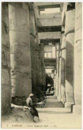 Karnak. - Great Hypostyle Hall.
