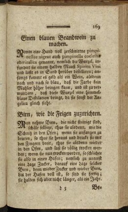 Birn, wie die Feigen zuzurichten
