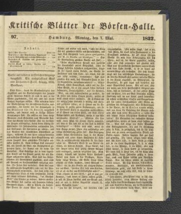 97. 7. Mai 1832
