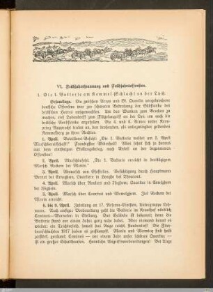 1. Die 1. Batterie am Kemmel (Schlacht an der Lys)
