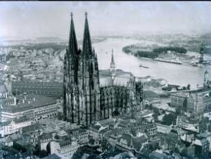 Köln, Dom von Südwesten