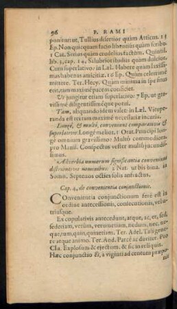 Cap. 4, de convenientia coniunctionis.