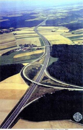 AS Schwäbisch Hall AS mit Kochertalbrücke im Hintergrund