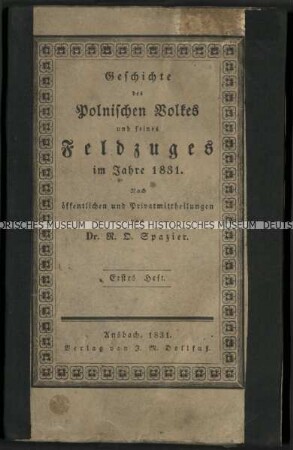 Abhandlung über den Polnischen Aufstand von 1830/31