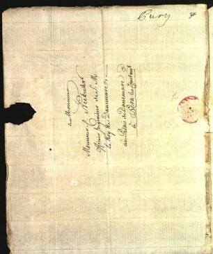 23) J. H. Pury an Niebuhr in Pera, Aleppo, 16. Januar 1767