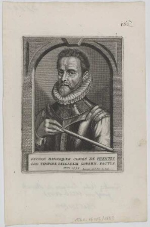 Bildnis des Petrus Henriques de Fuentes