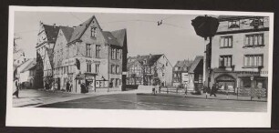 Blick auf den Eingang zum Wall. Detmold. Hornsches Tor