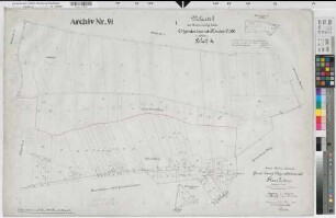 Lütgendortmund (Dortmund), Zusammenlegung Lütgendortmund-Nordost, Urkarte I Flur 2,4