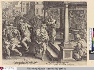 [St. Paul driving out evil spirits; Paulus treibt die bösen Geister aus]
