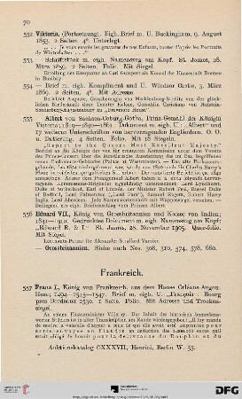 Frankreich (Nr. 557-651)