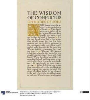 The Wisdom of Confucius