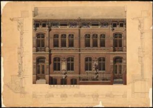 Doppelwohnhaus Ernst und Otto March, Berlin-Charlottenburg: Ansicht