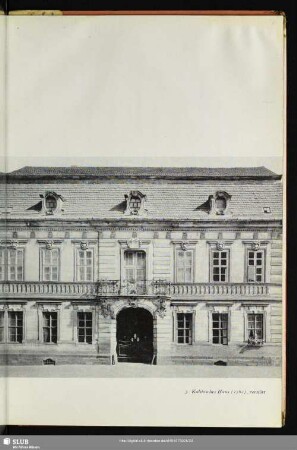 3 Kalitzsches Haus (1762), zerstört
