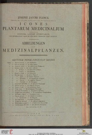 Centuriæ primæ fasciculus tertius