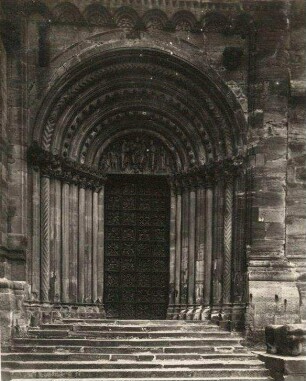 Bamberg. Dom. Nordostportal (Gnadenpforte oder Georgenpforte)