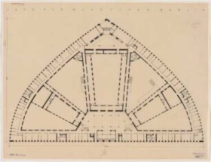 Haus des Rundfunks, Berlin-Charlottenburg: Grundriss EG 1:250