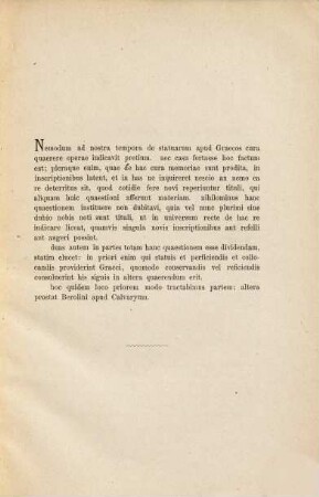 De cura statuarum apud Graecos : (Königsberger Doctordiss.)