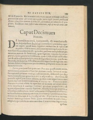 Caput Decimum Nonum.