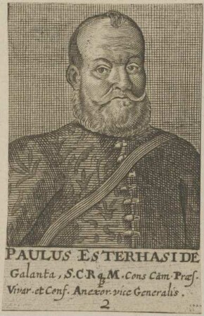 Bildnis des Paulus Esterhasi