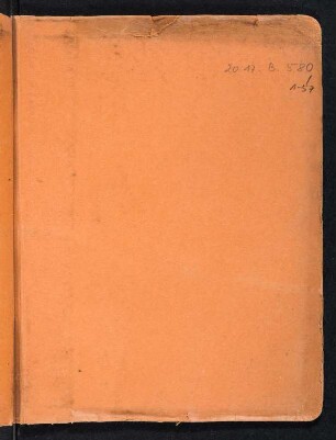 Innenseite des Hinterdeckels